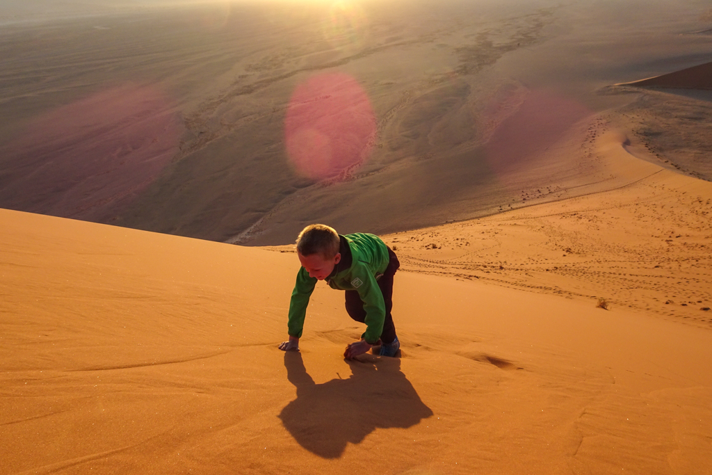 Ontbijten op Dune 45